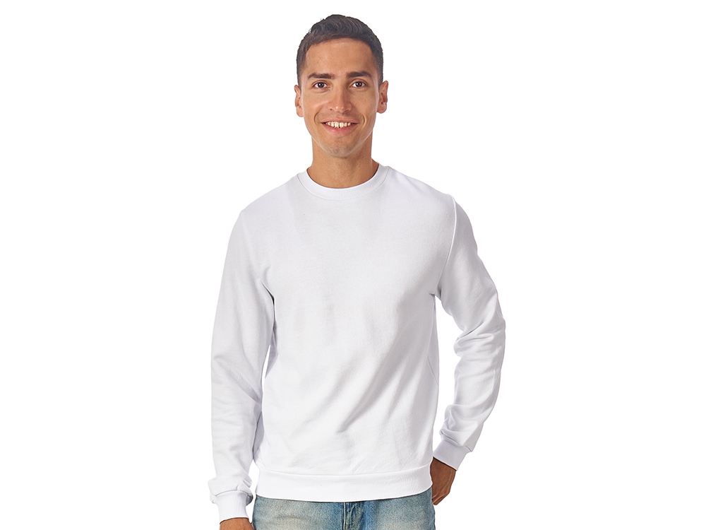 Свитшот Monaco унисекс, белый-1