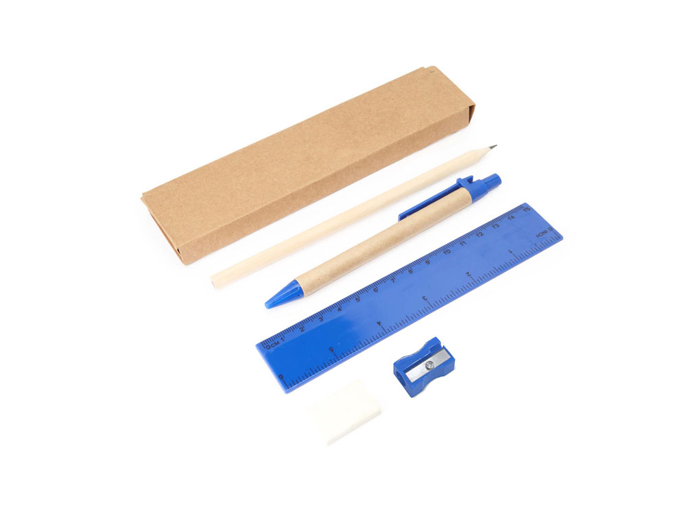 Набор канцелярский LIZANA, королевский синий-1