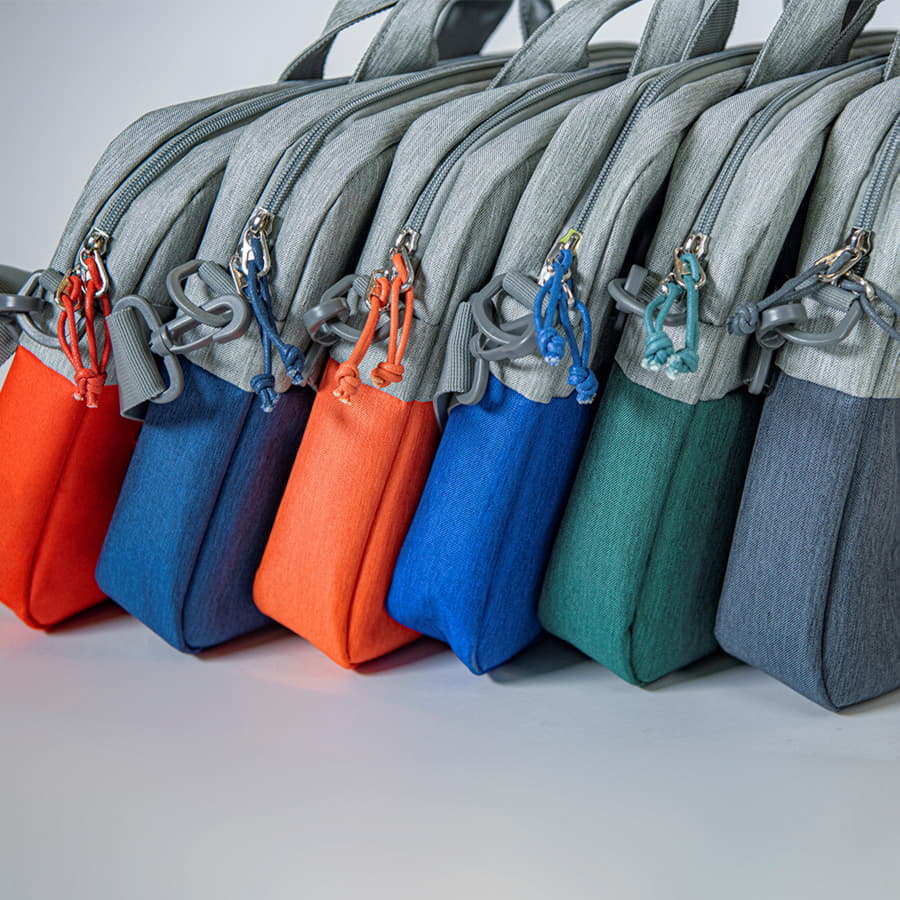 Конференц-сумка BEAM NOTE, серый, темно-синий-3