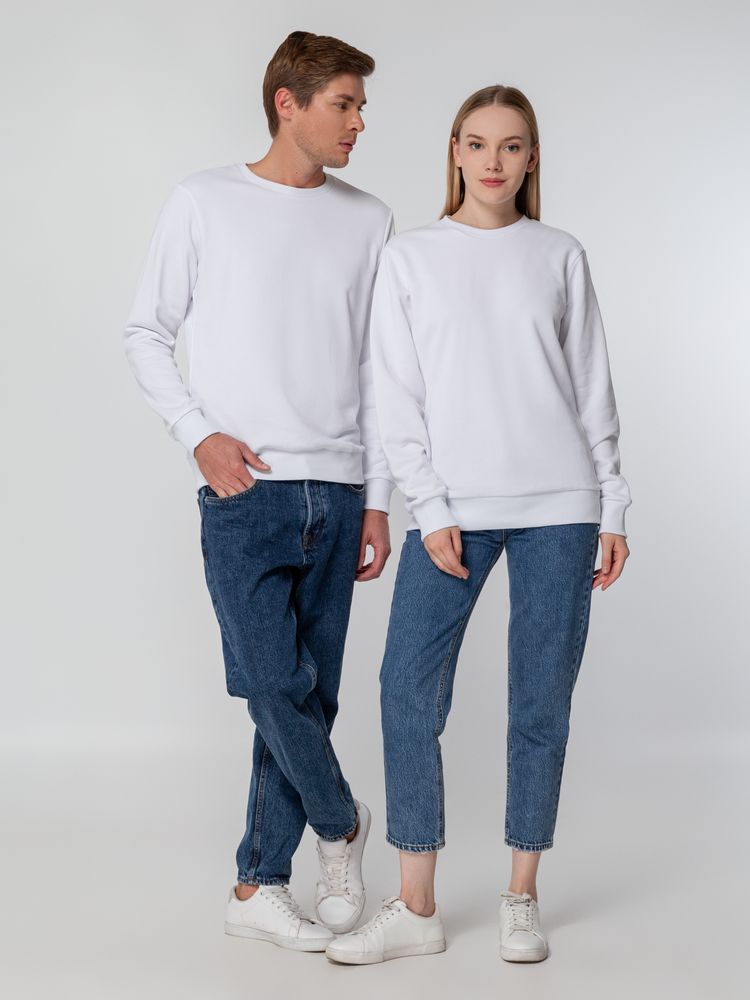 Свитшот унисекс Sublimatism, белый-5