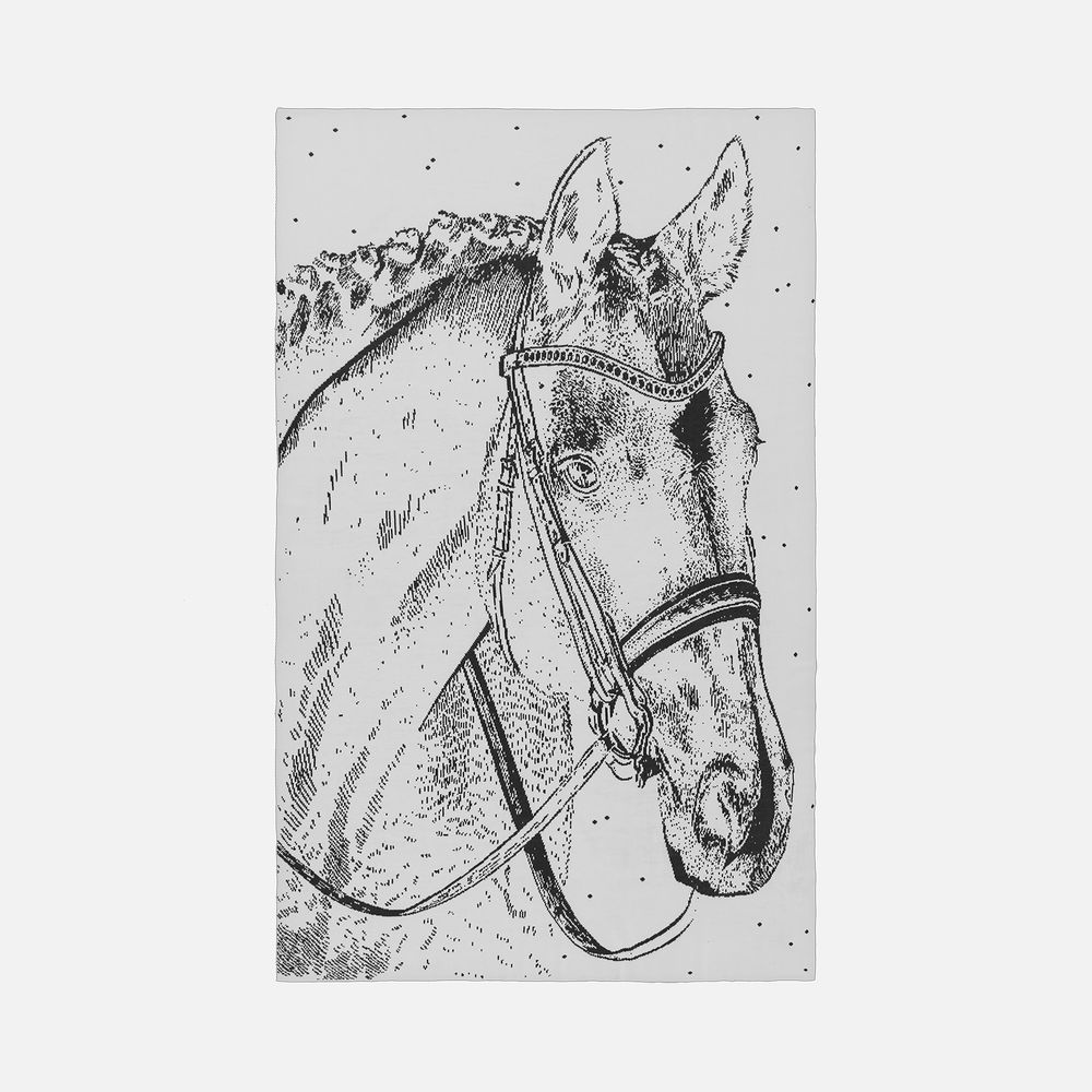 Плед «Вороной»-1