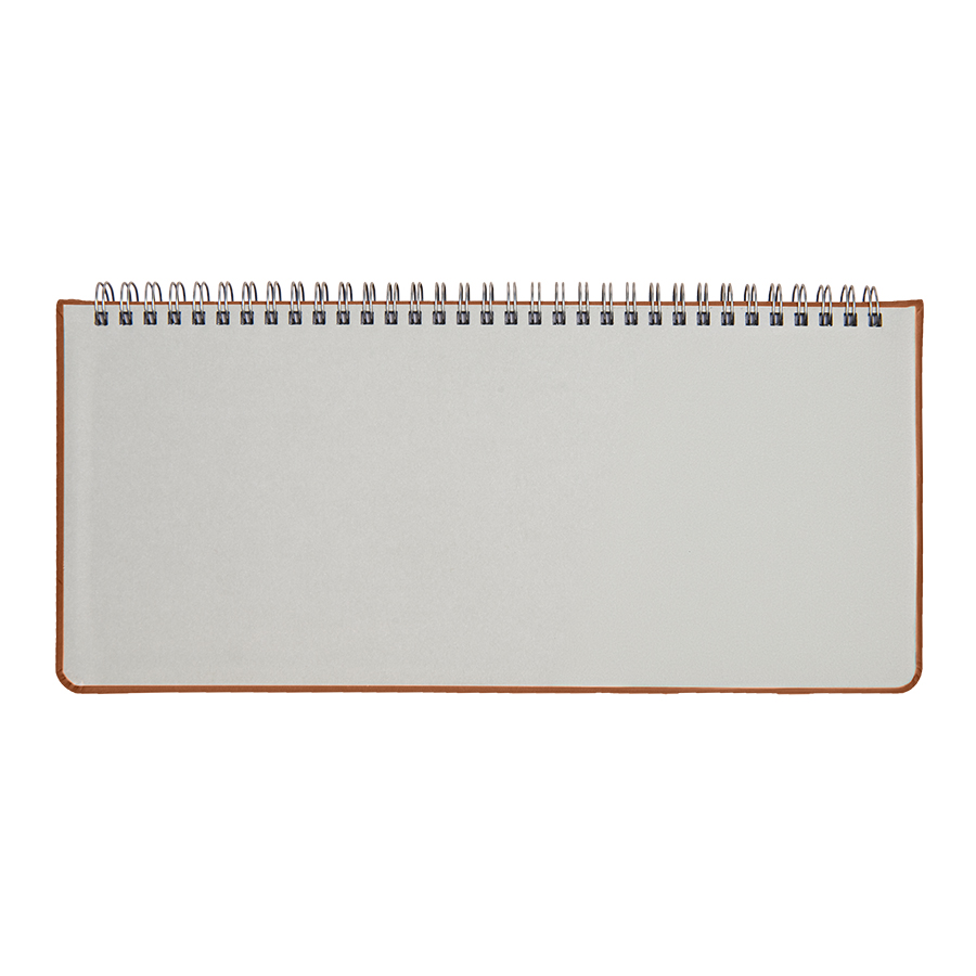 Планинг недатированный Bliss, размер 140х300 мм, в линейку, коричневый-3