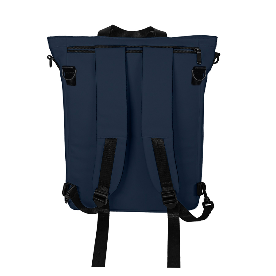 Рюкзак "Shop", т.синий, 42 х 39 х 13 см, 100% полиуретан, темно-синий-1