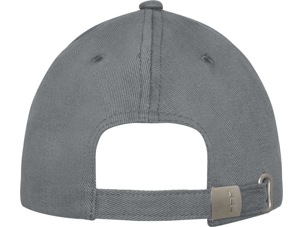 Бейсболка Davis, 6 панелей, серый-2