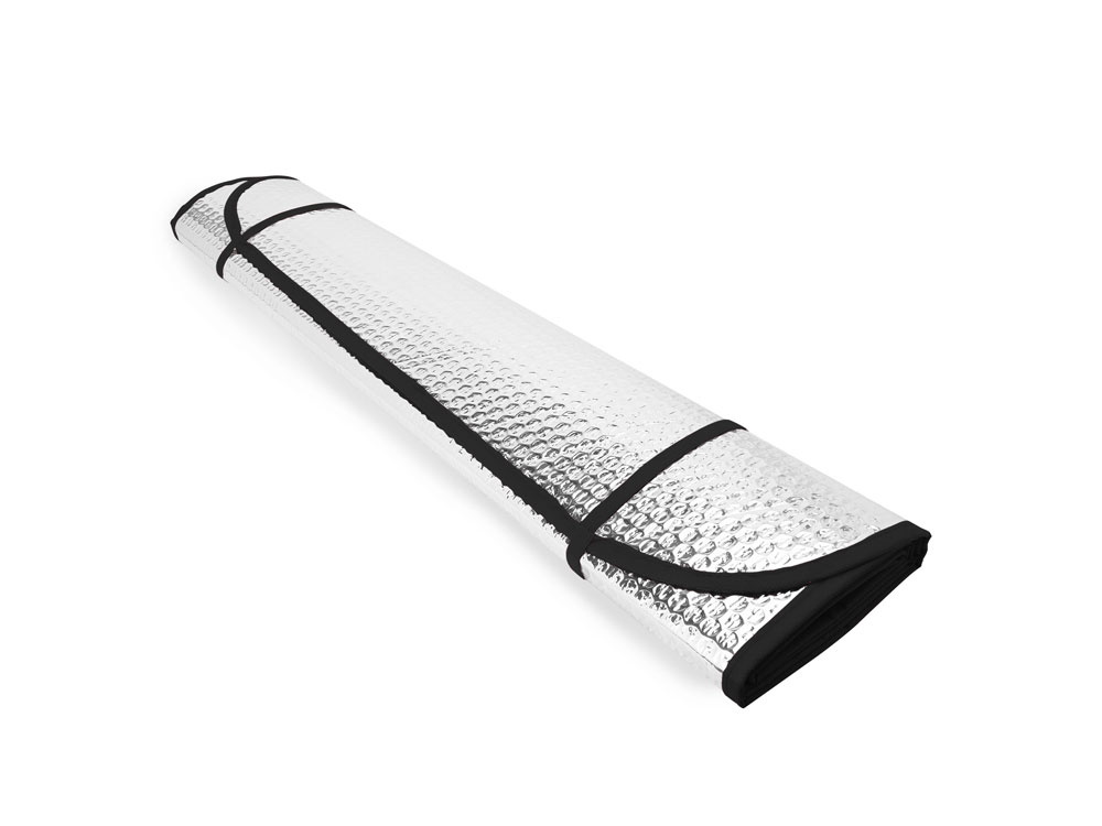 Автомобильный солнцезащитный козырек KINI, серебристый/черный-1