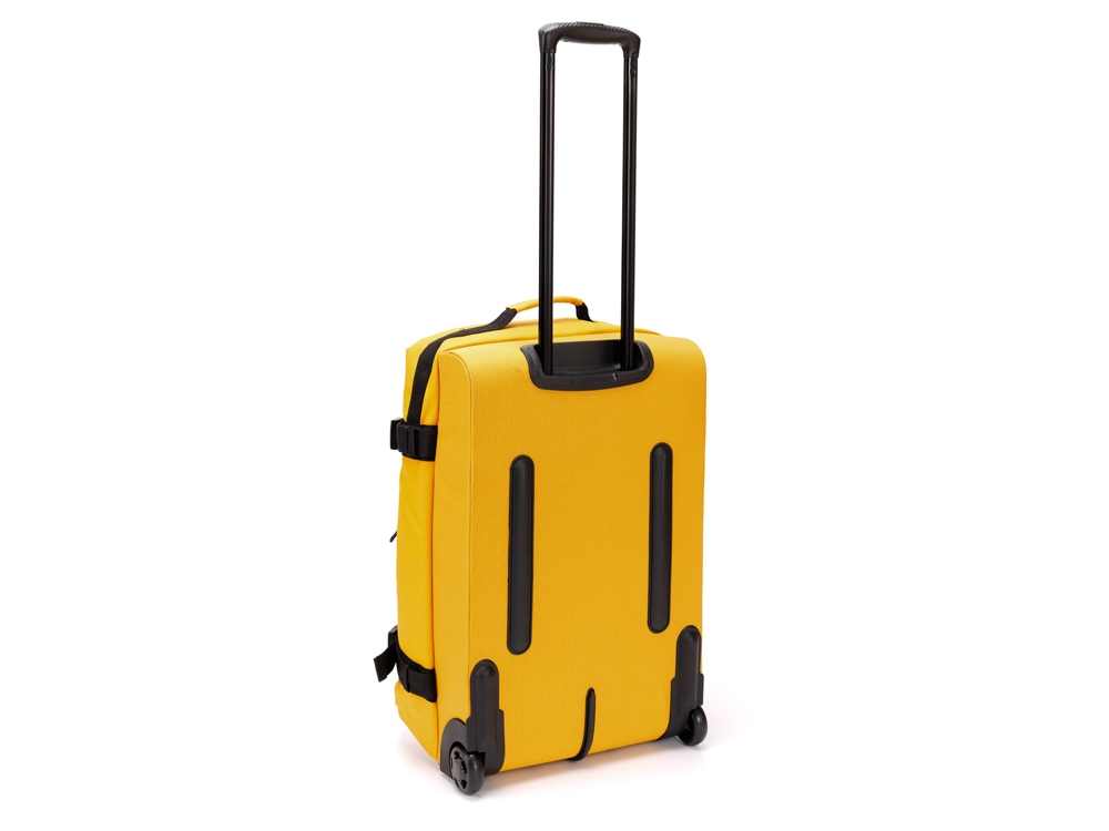 Сумка на колесах TORBER MOBI, желтый, полиэстер 900D с PU покрытием, 60 х 38 х 25,5 см, 57 л-1