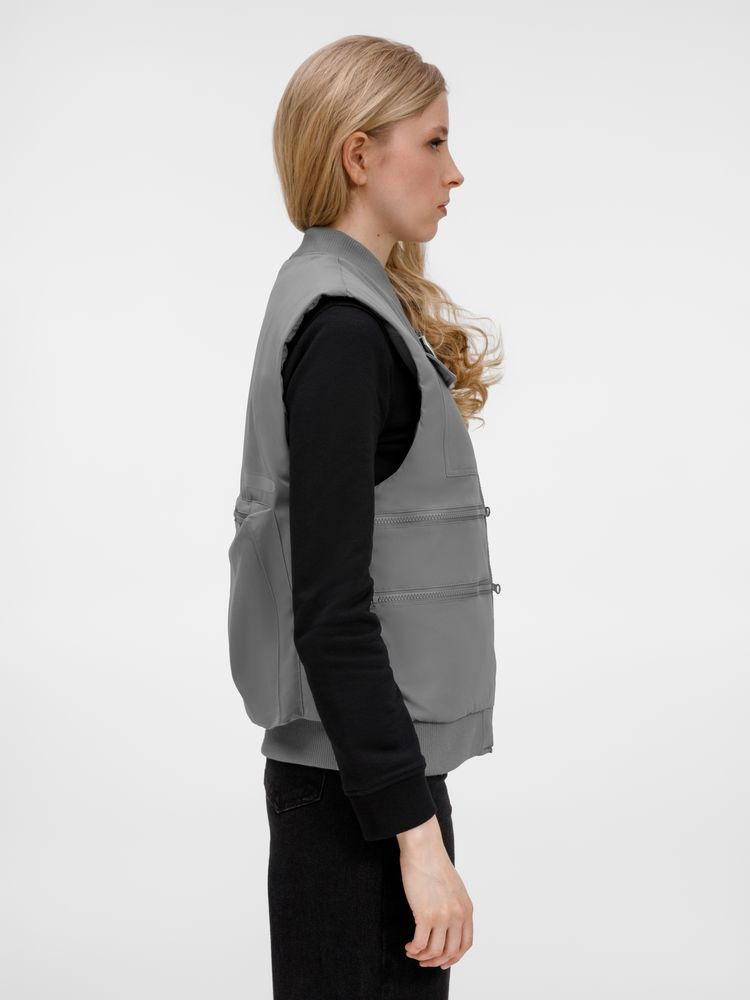 Жилет Hard Work, серый-5