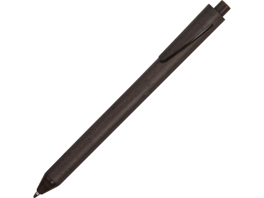 Ручка шариковая Coffee. Эко материал из кофейных зерен, коричневый-0