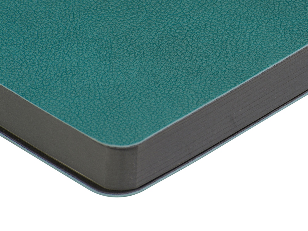 Ежедневник А5 датированный Boston 2026, морская волна с серым обрезом-3