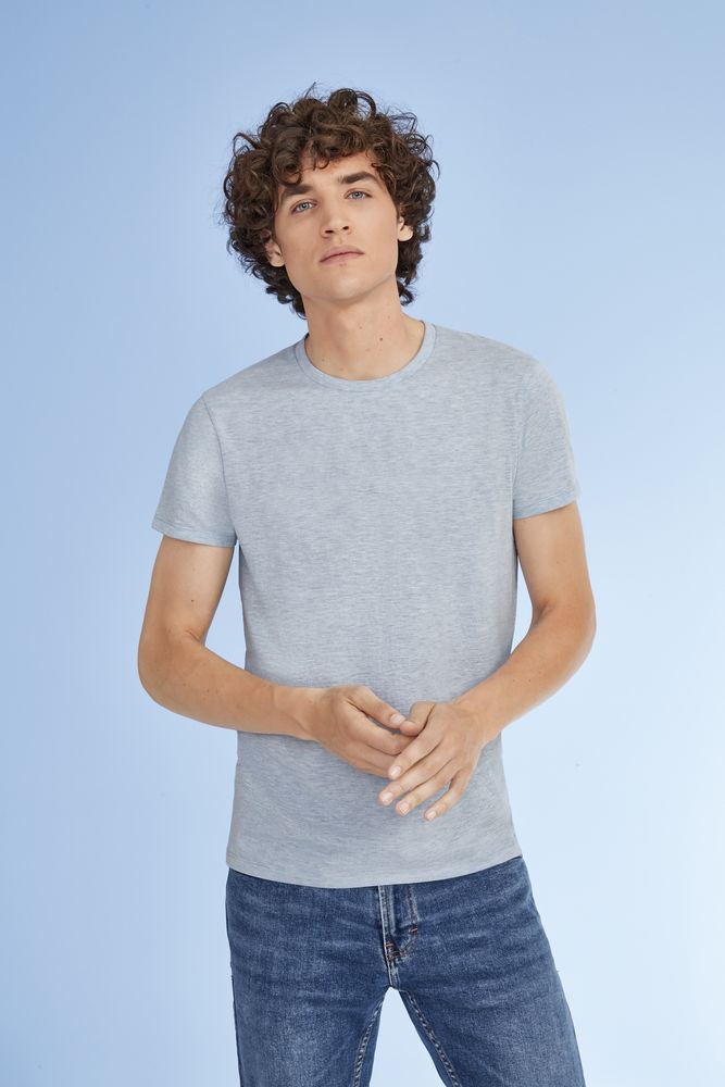 Футболка мужская Regent Fit 150, ярко-бирюзовая-3