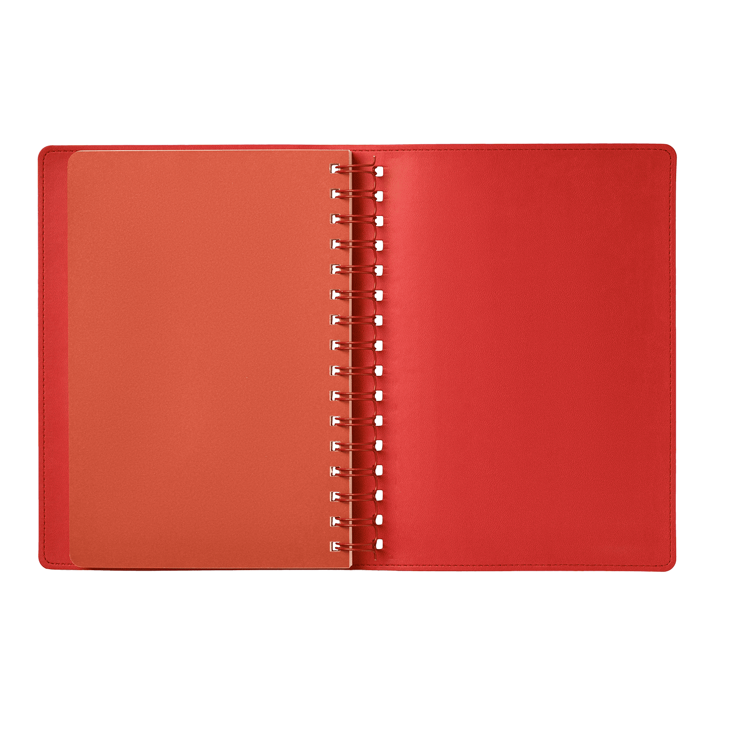 Ежедневник Виста (Vista) недатированный, черный/красный-8