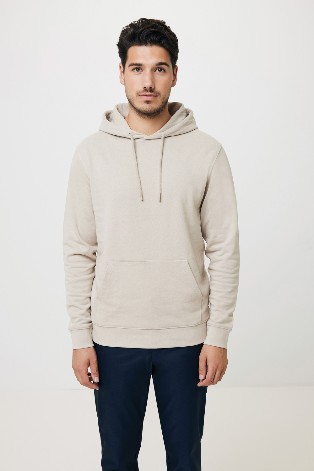 Худи Iqoniq Jasper из переработанного хлопка, унисекс, 340 г/м²-11