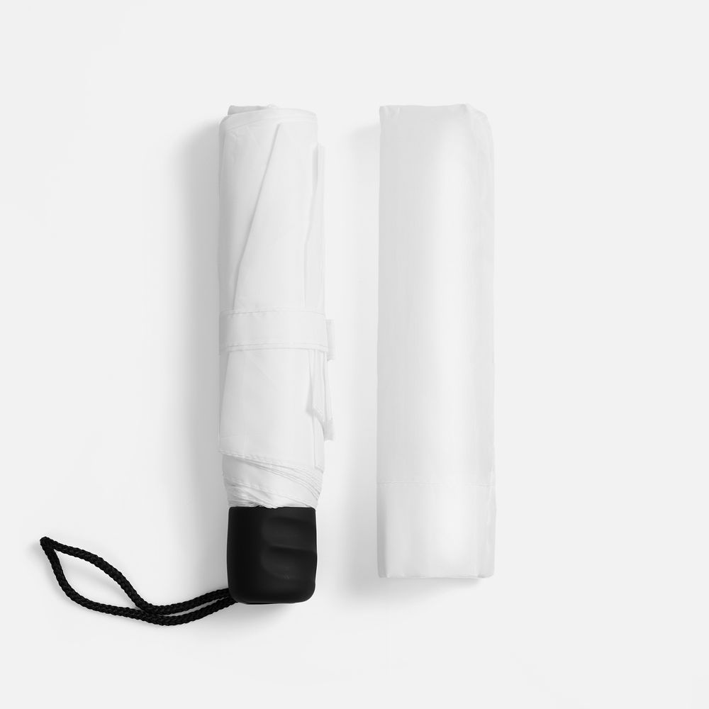 Зонт складной Basic, белый-2