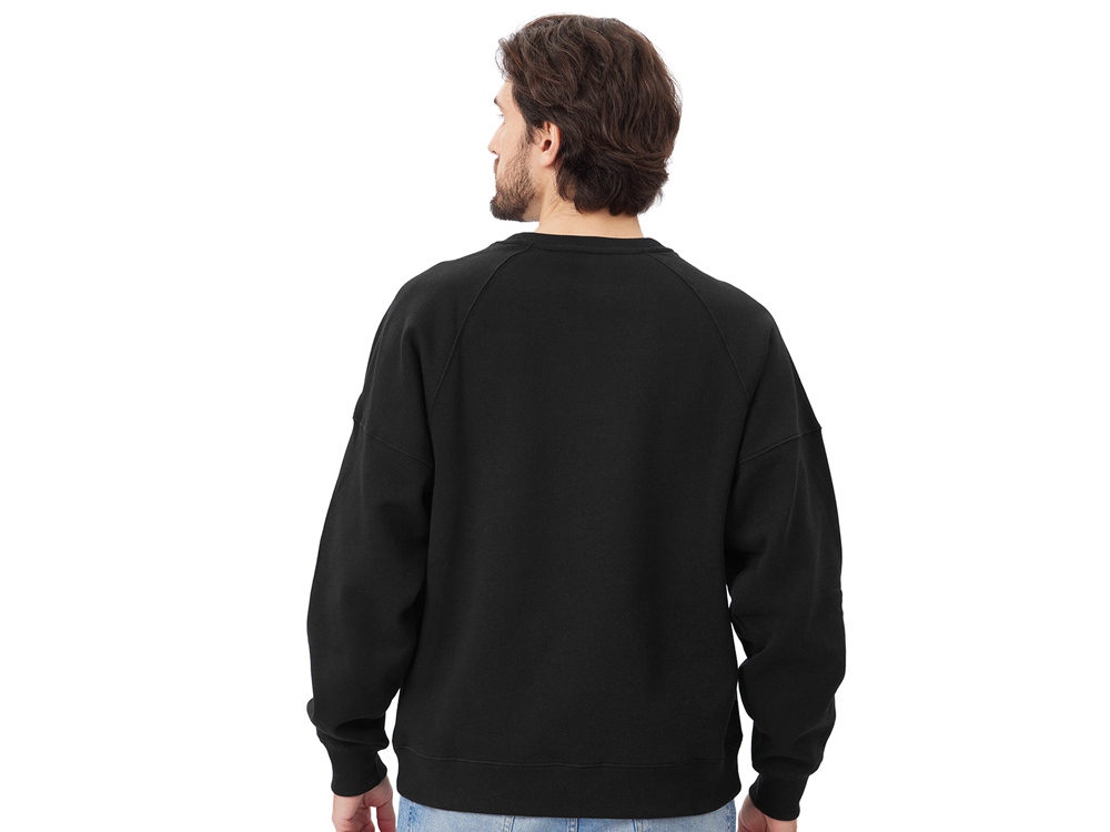 Свитшот оверсайз Paris, унисекс, черный-5