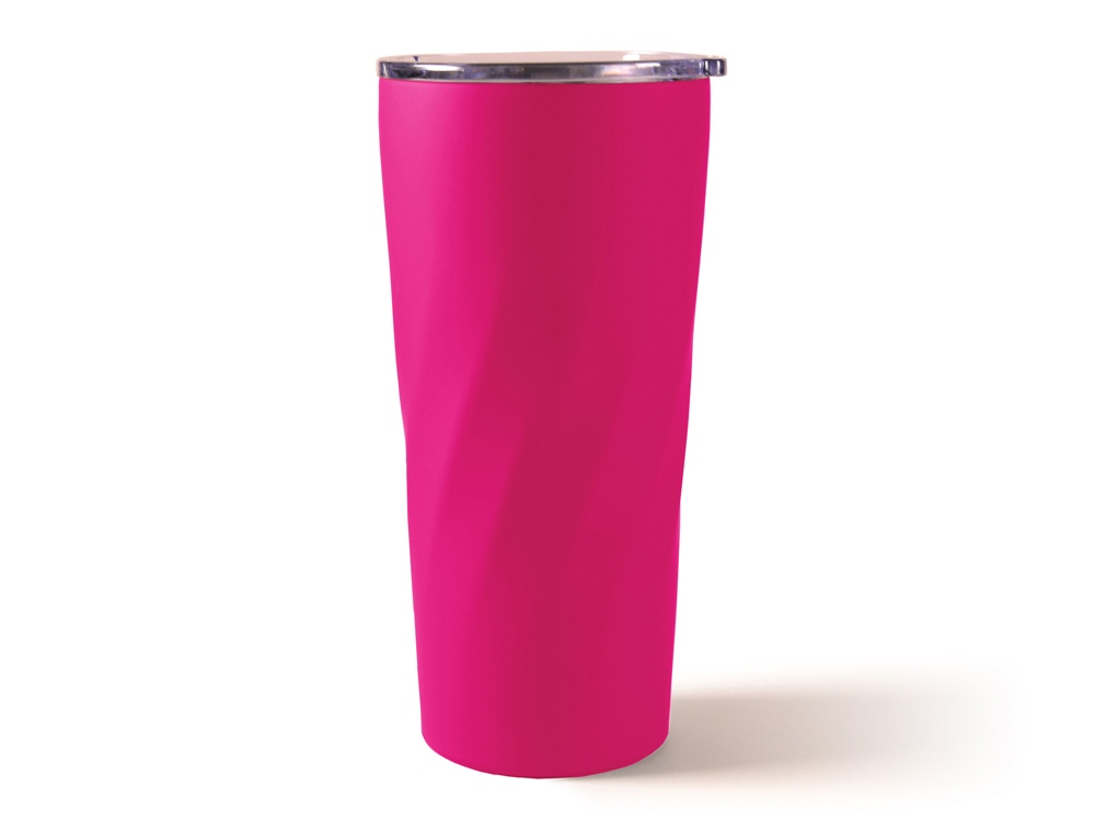 Термокружка FAMILY RADMIR, soft touch (Розовый)-0