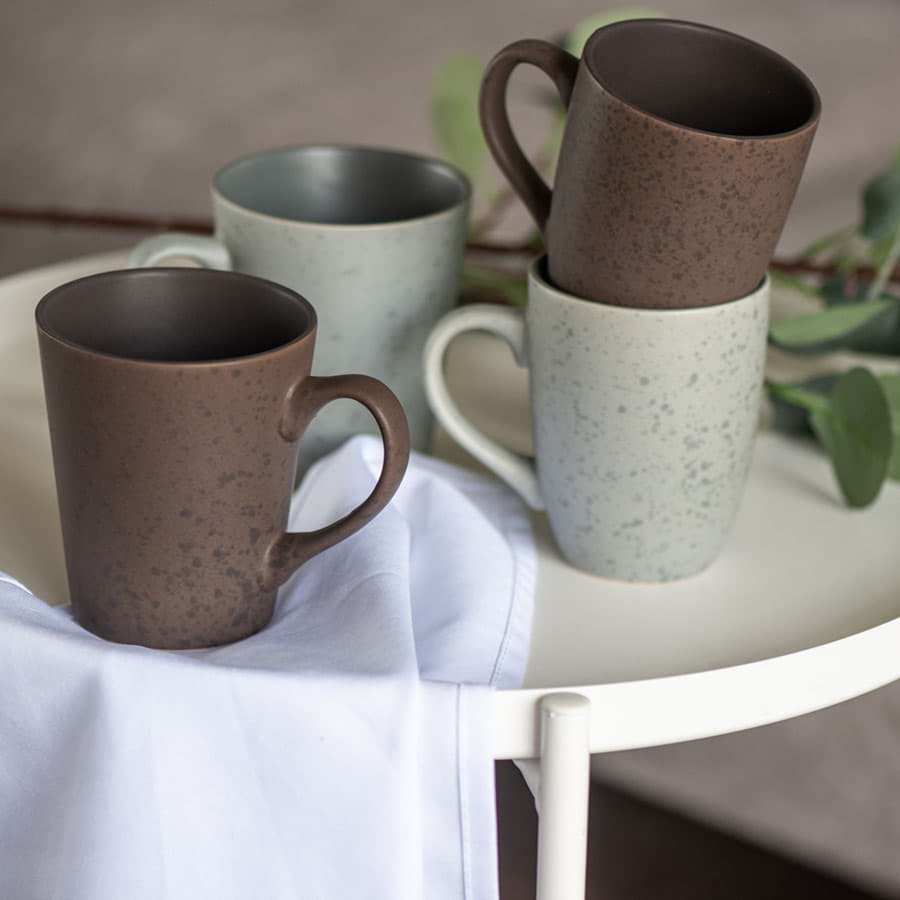 Кружка RAINFALL, коричневый-6