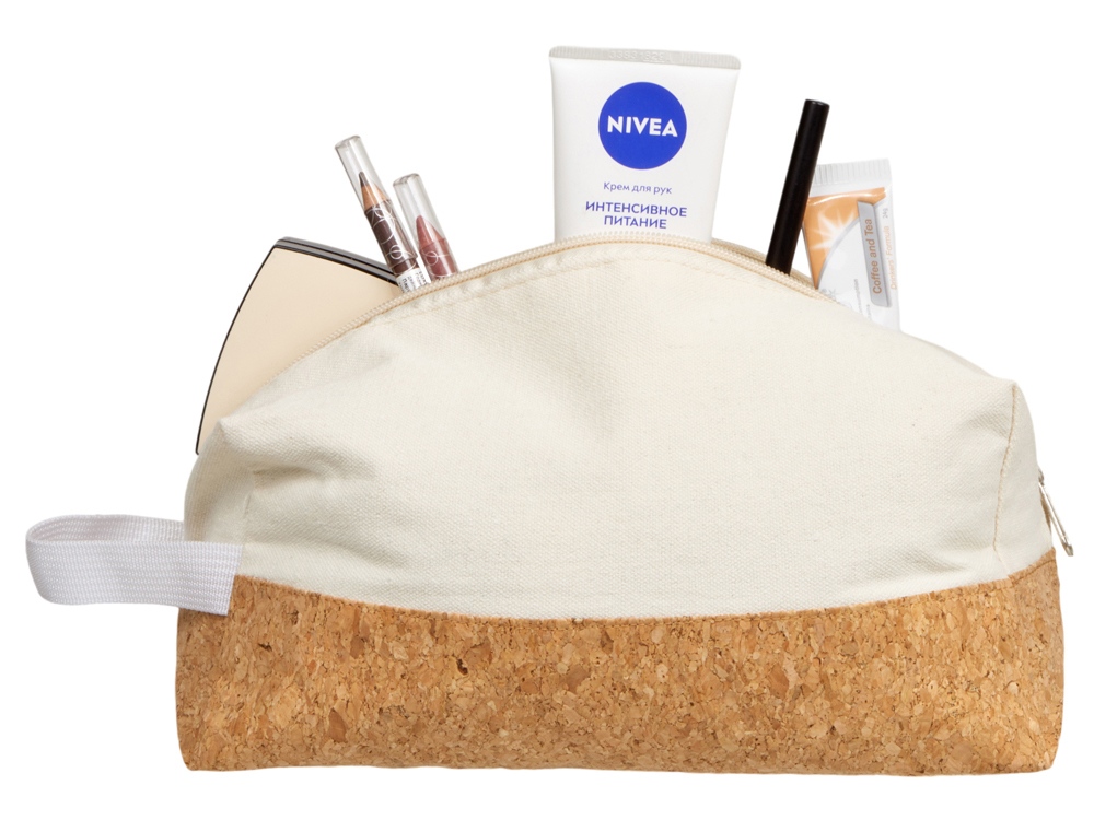 Подарочный набор с пилкой, бальзамом и расческой, белый-3