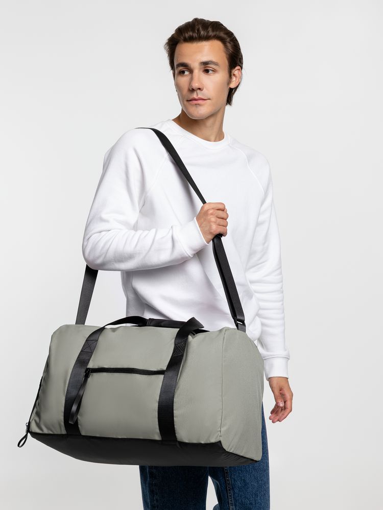 Сумка дорожная urbanPulse, серая-4