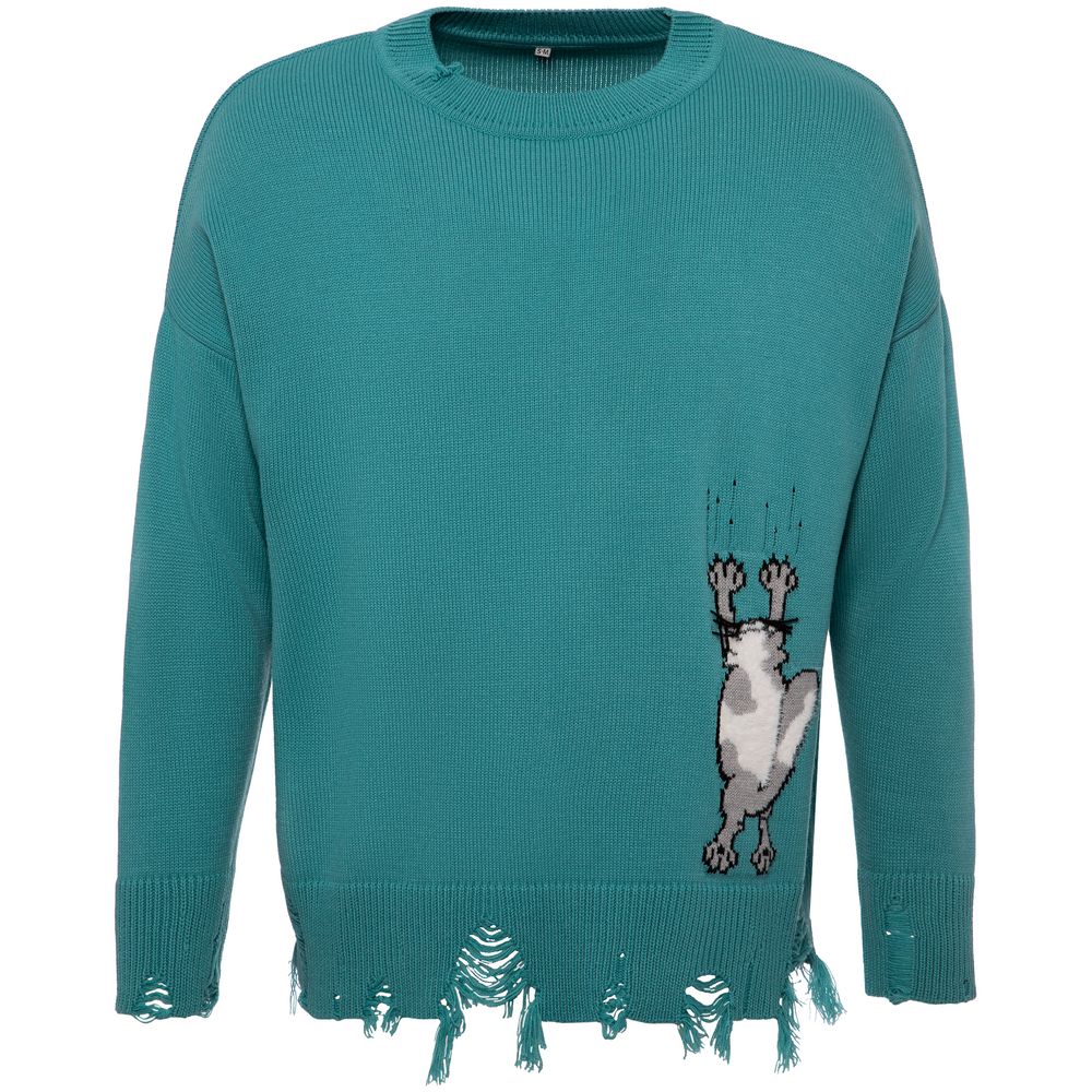 Свитер оверсайз Tricksy Net Grunge на заказ, акрил-2