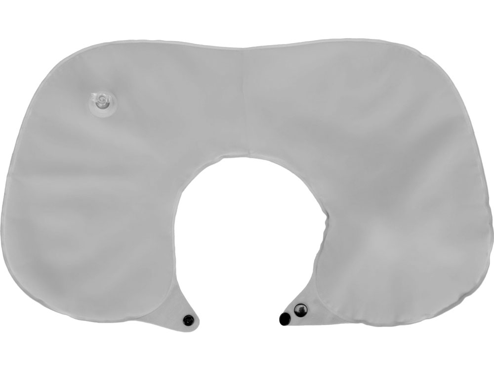 Подушка под шею с помпой Push, серый-6