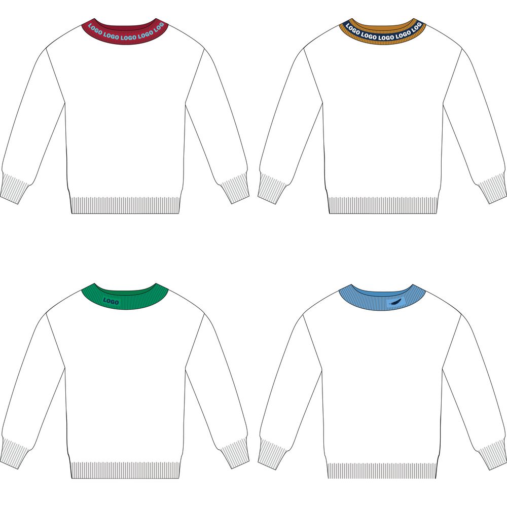 Вязаная горловина на заказ Puno-0