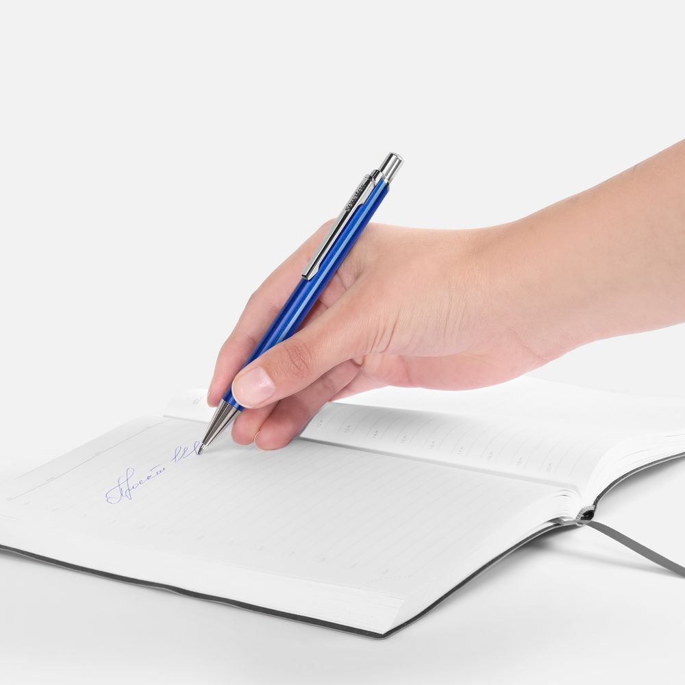 Ручка шариковая Arvent Glossy, синяя-2