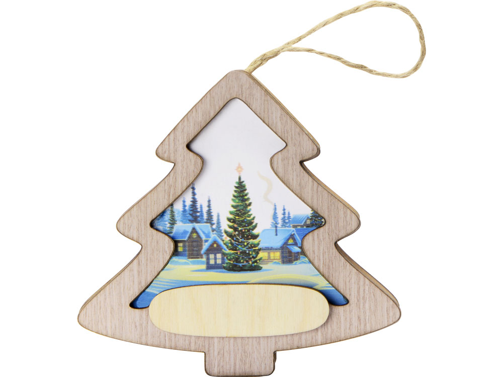 Подвеска с подсветкой, елочка, индивидуальный дизайн-2