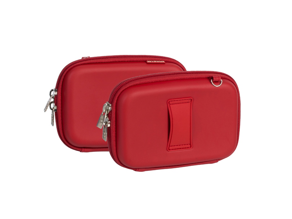 Чехол для жесткого диска из кожзама 9101, красный-3