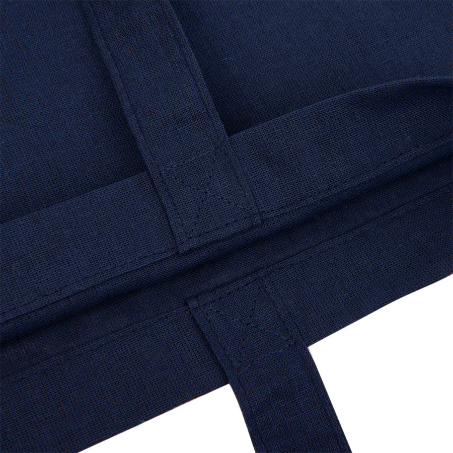 Сумка шоппер хлопковый ECO 116, темно-синий-2