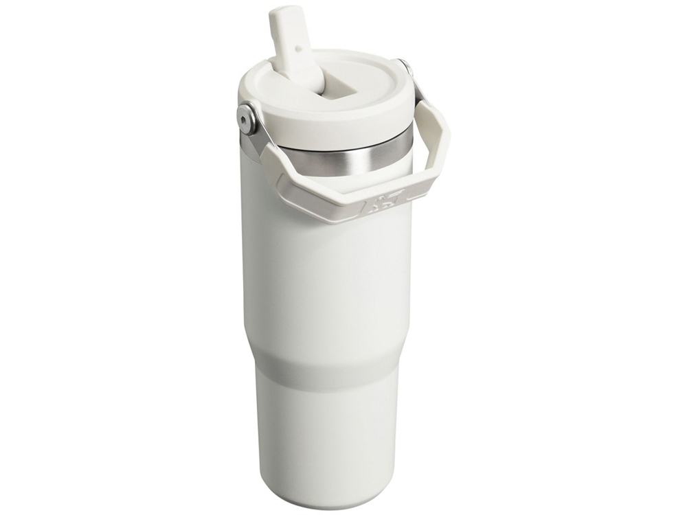 Stanley 890 мл IceFlow™ стакан с откидной соломинкой - Матовый белый-1