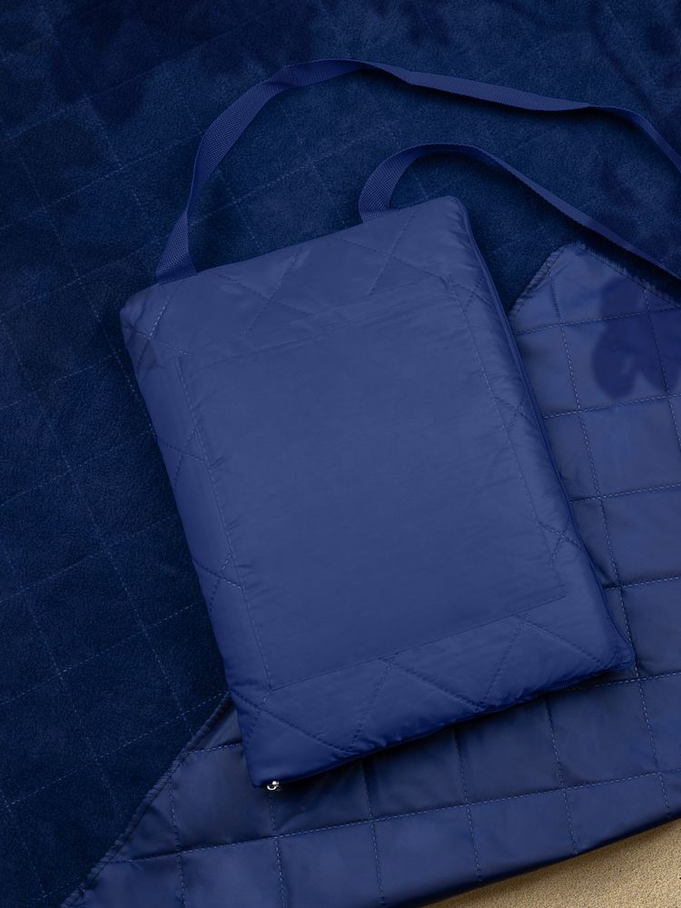 Плед для пикника Soft & Dry 2, синий-4