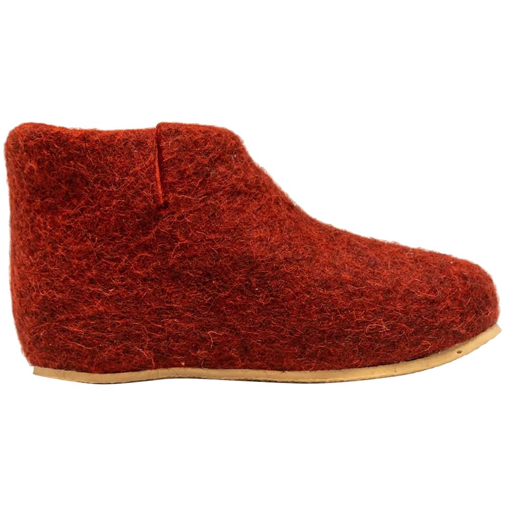Домашние валенки Wild, красно-коричневые (терракот)-1