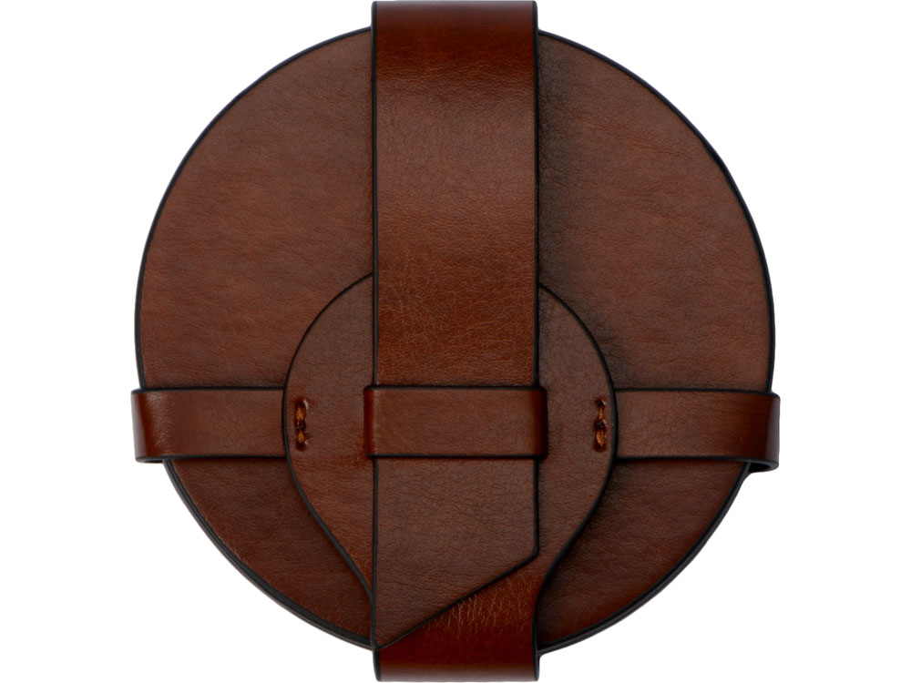 Набор костеров Fabrizio из PU, 4 шт, коричневый-3