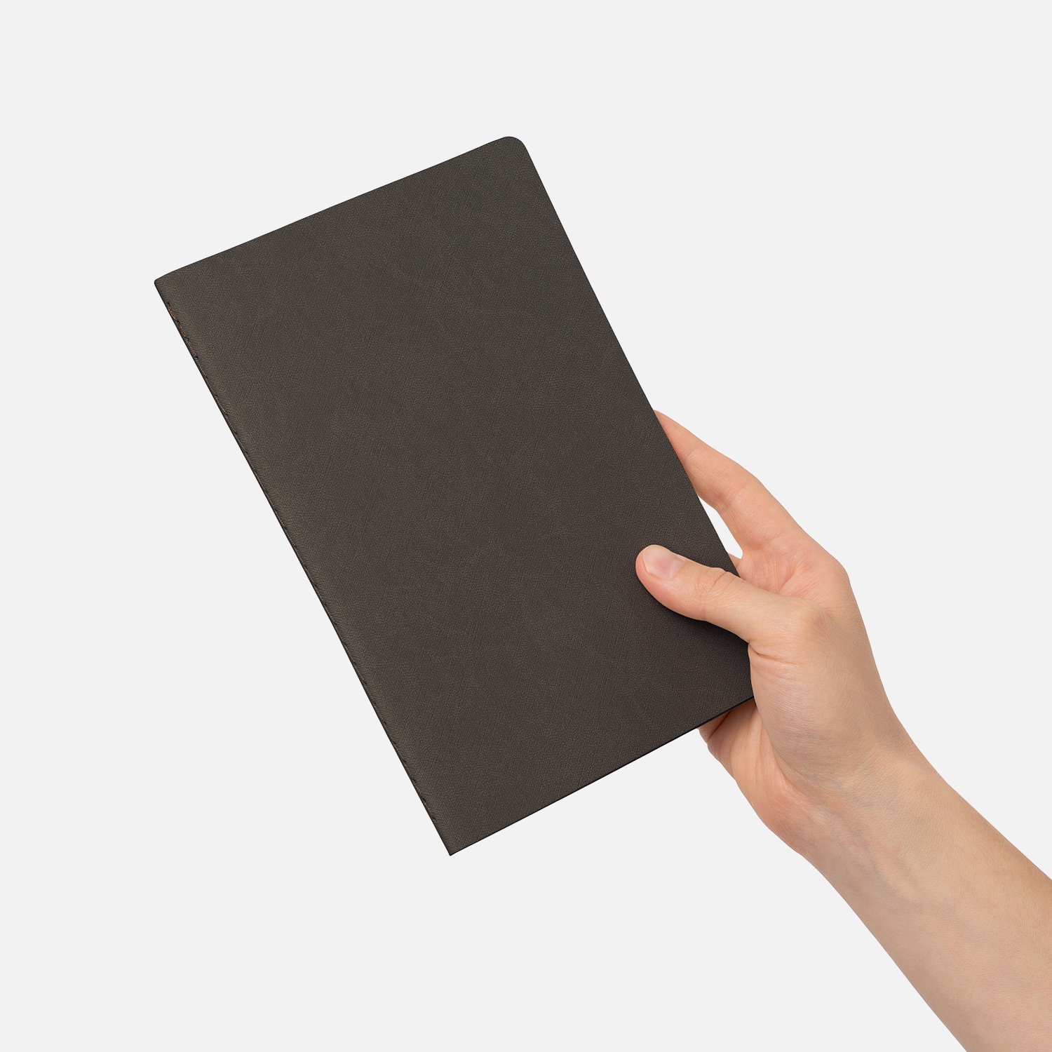 Блокнот Corsa slim, серый-7