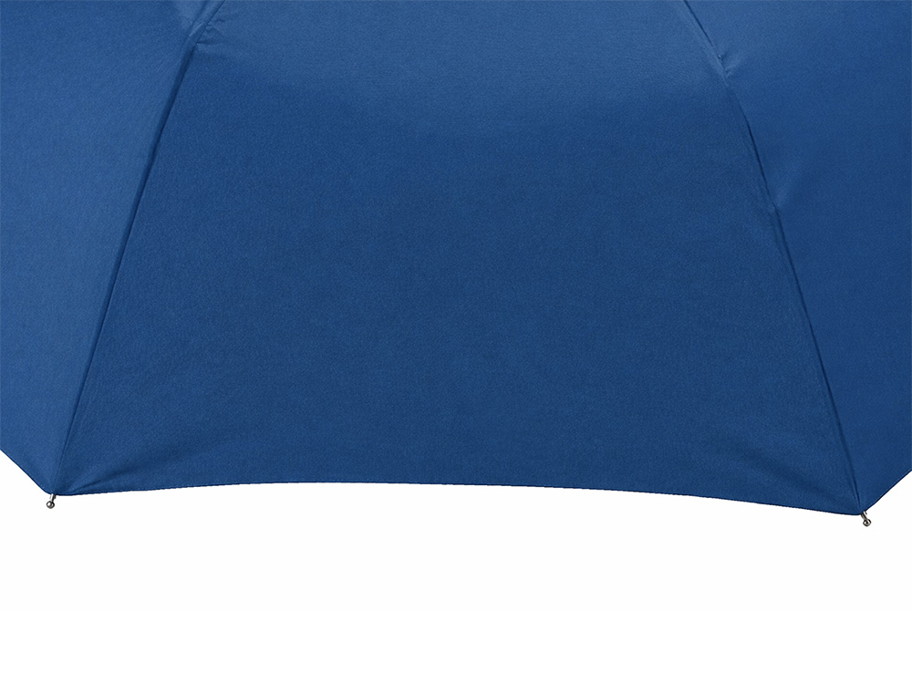 Складной зонт полуавтоматический, синий-5