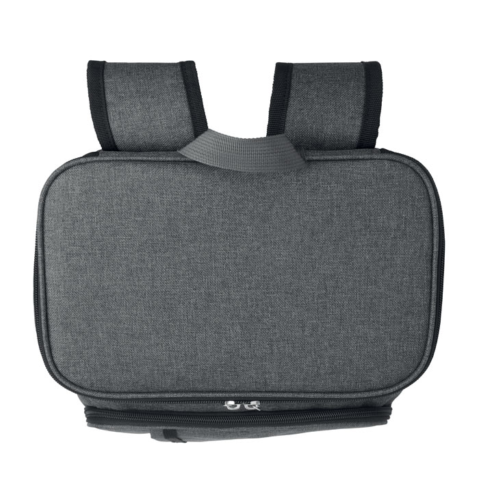 Сумка холодильник 600D из RPET, черный-5