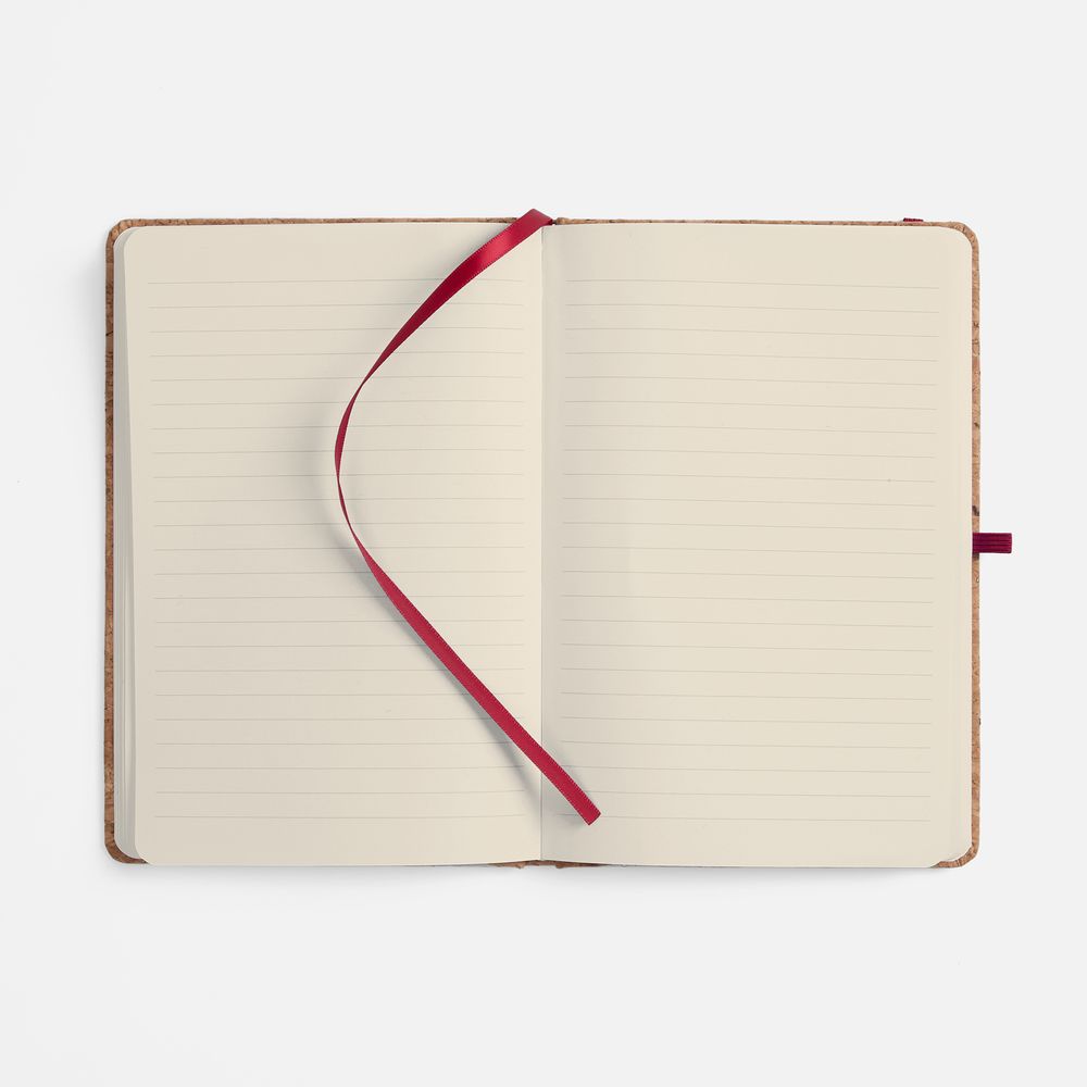 Блокнот Corkfolio, красный-2