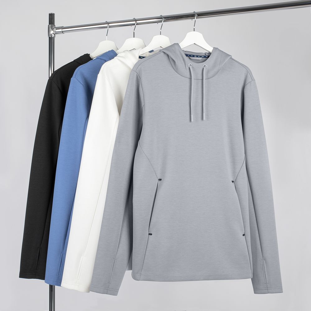 Худи унисекс Begi, серое-1