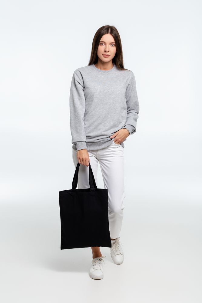 Сумка для покупок с регулируемыми ручками Leta, черная-7