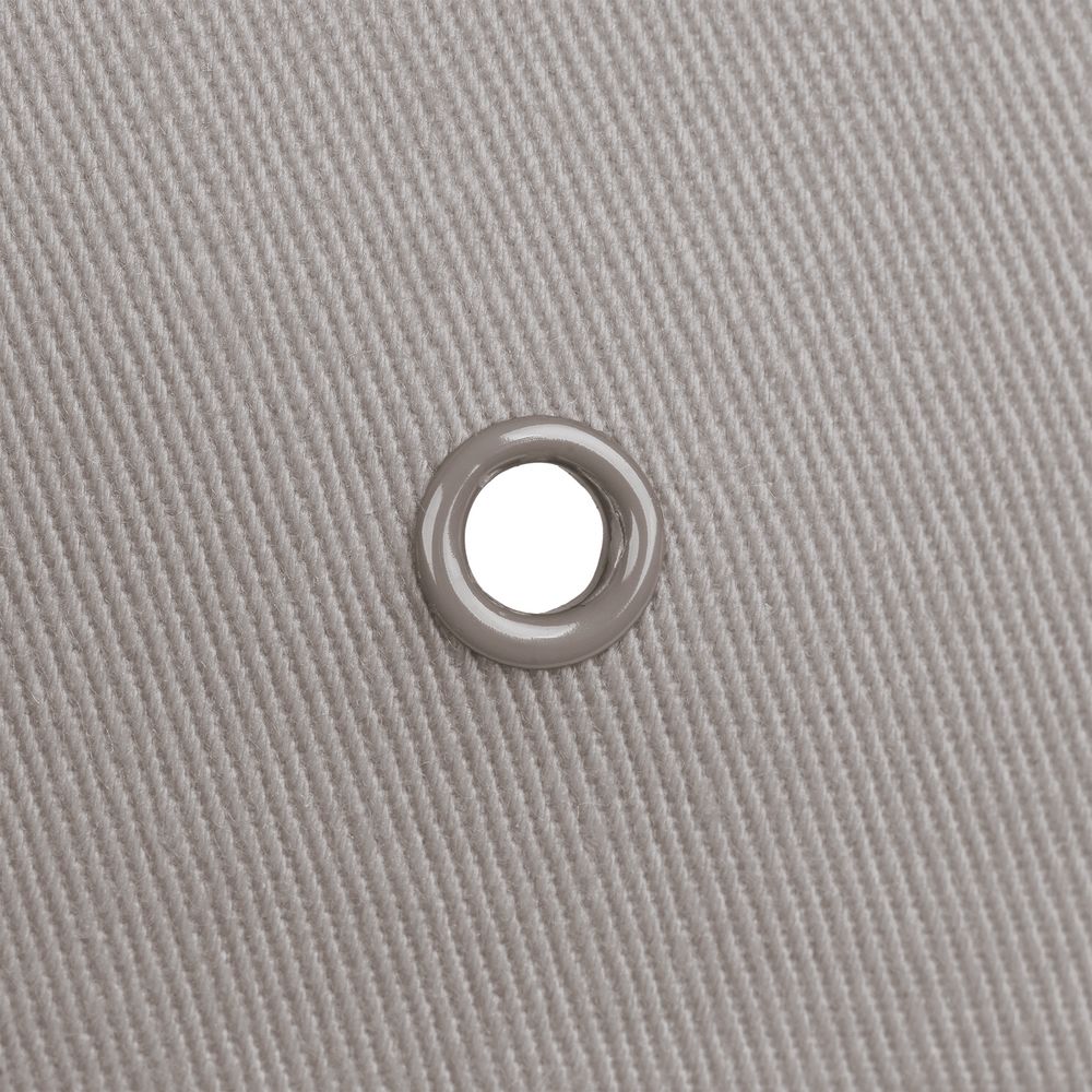 Бейсболка Honor, серая с черным кантом-3