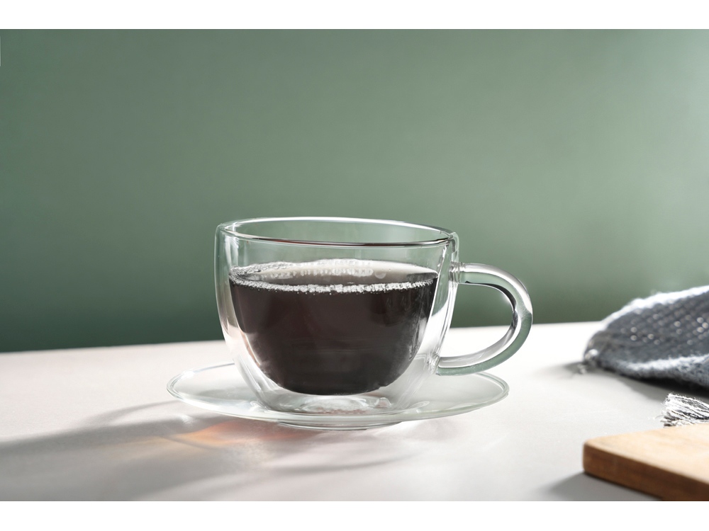 Чайная пара с двойными стенками Rio-14