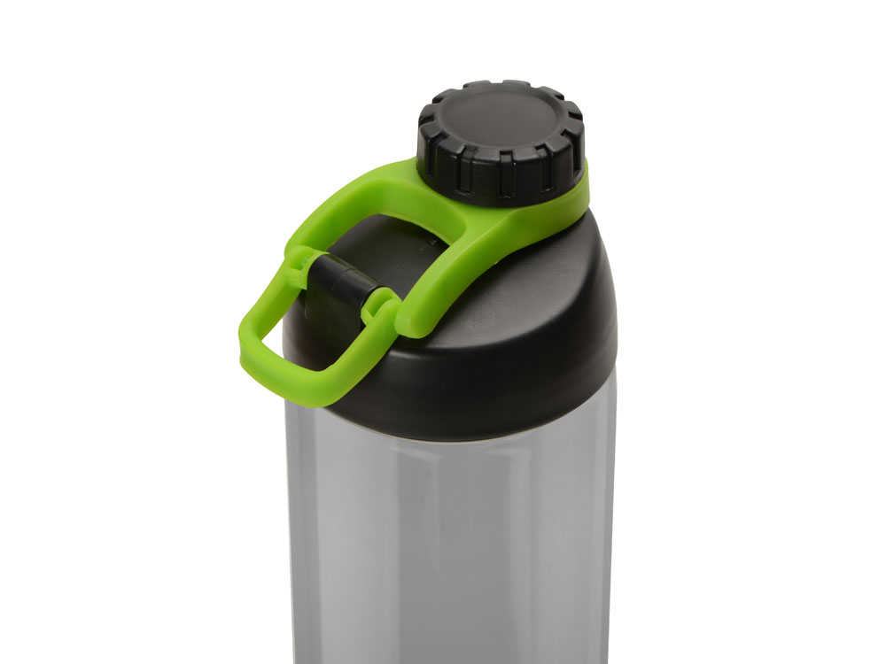 Спортивная бутылка для воды с держателем Biggy, 1000 мл, зеленое яблоко-6
