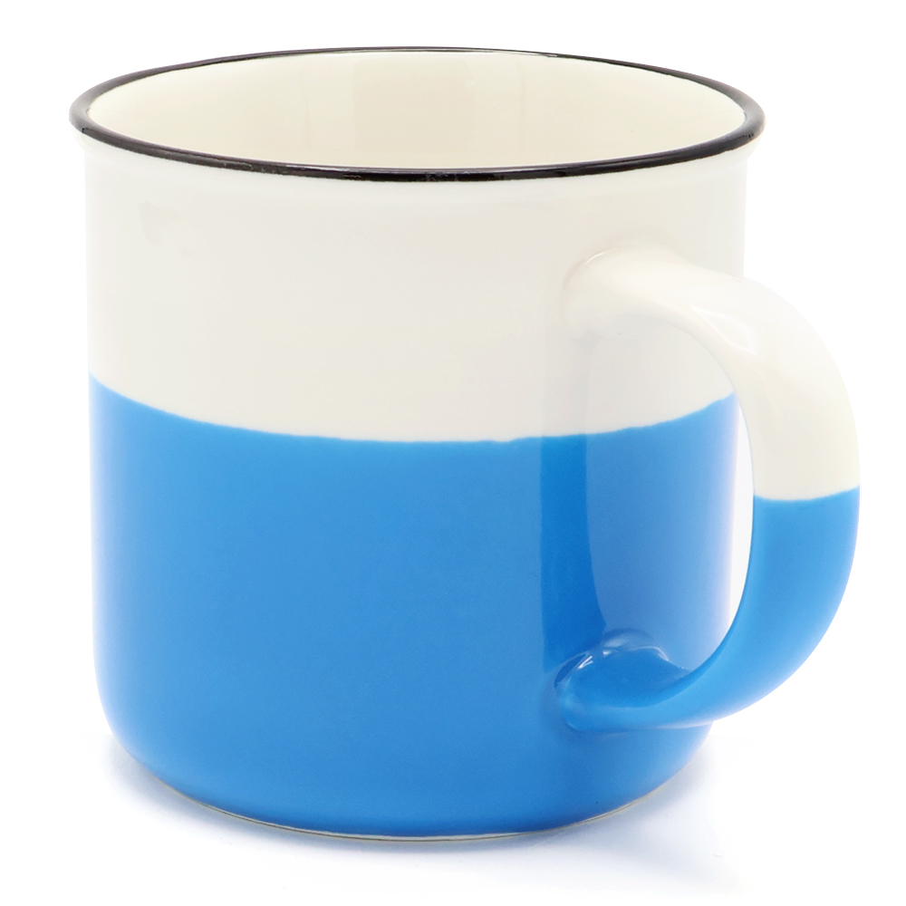 Кружка Wooster, бело-синяя-1