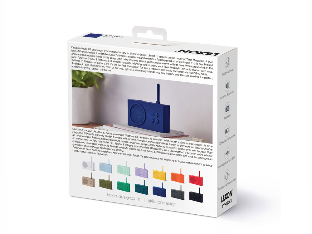 Колонка беспроводная Tykho 3, темно-серый-9