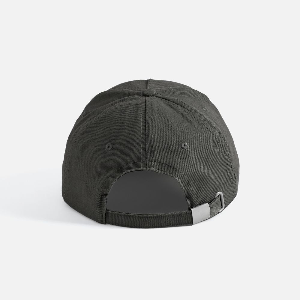 Бейсболка Long Beach, темно-серая со светло-серым-3