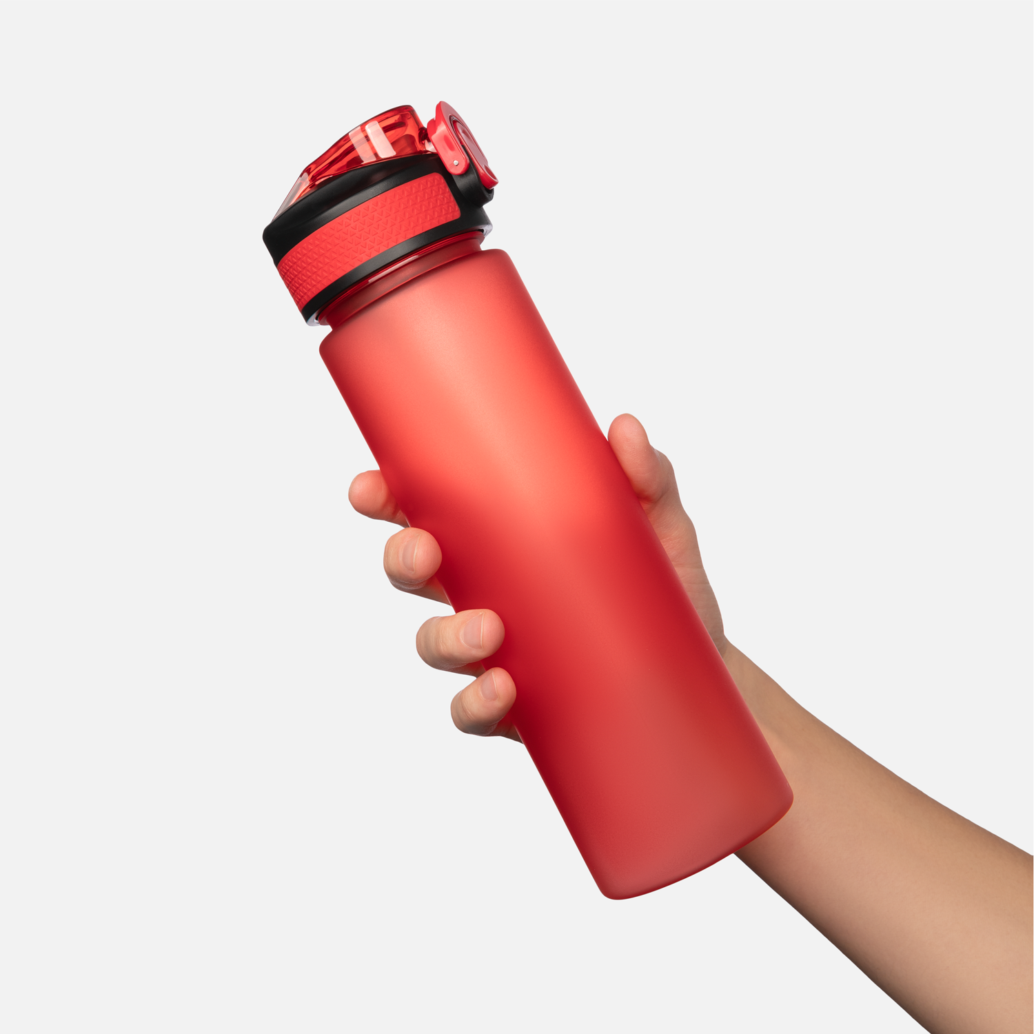 Бутылка для воды Flip, красная-6