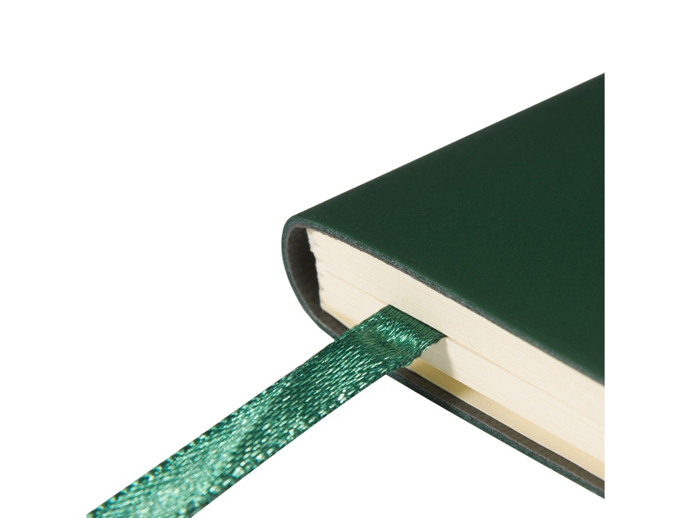 Блокнот А5  City Flex на резинке, зеленый-5