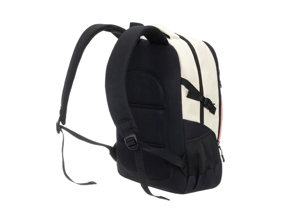 Рюкзак TORBER CLASS X, персиковый, 46 x 32 x 18 см + Мешок для сменной обуви в подарок!-2