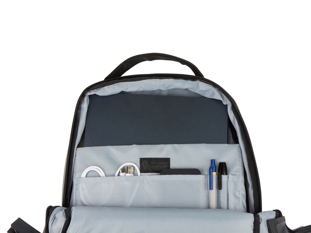 Рюкзак Sofit для ноутбука из экокожи, оливковый-13