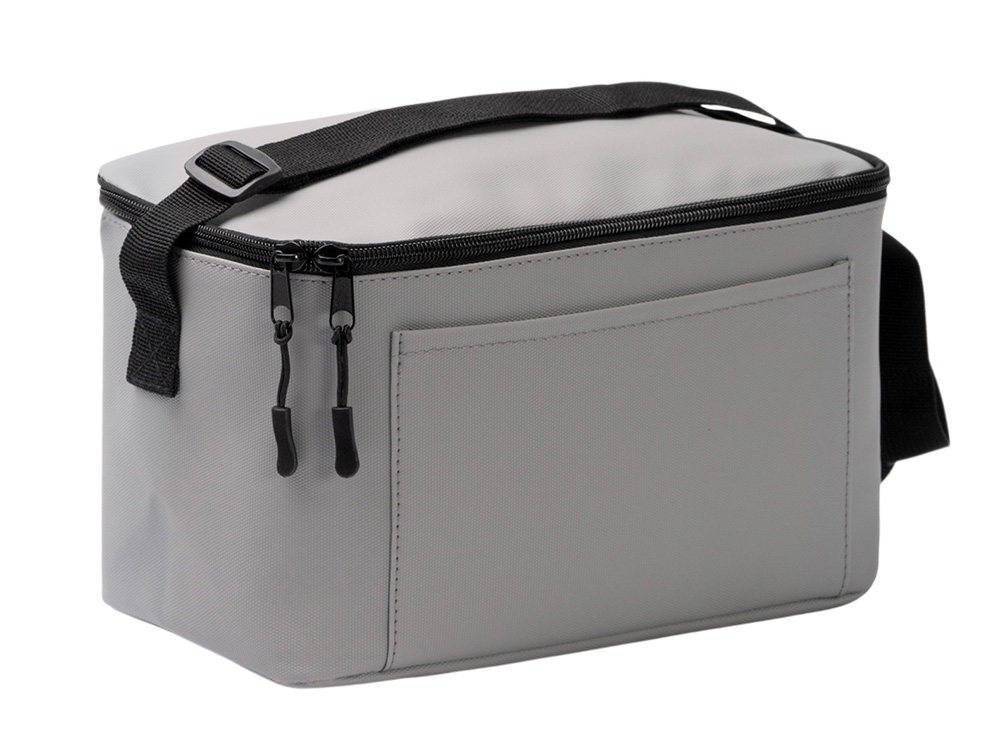 Сумка-холодильник из искусственной кожи с регулируемыми ручками Дэнвер (DENVER), серый-2